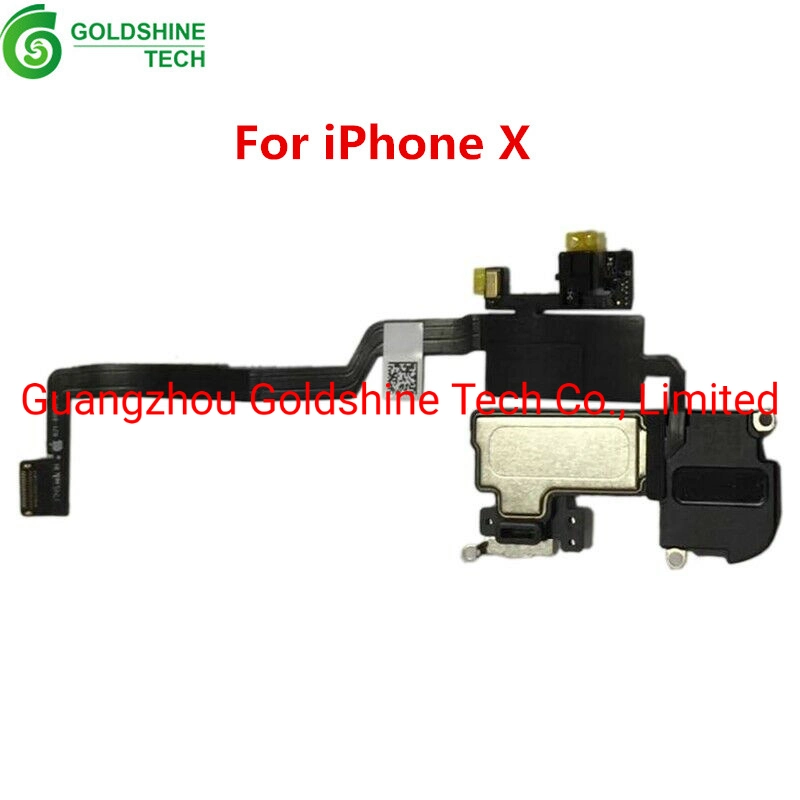 Wholesale Front Light Sensor Earphone Earpiece Speaker Flex Cable Ribbon for iPhone X